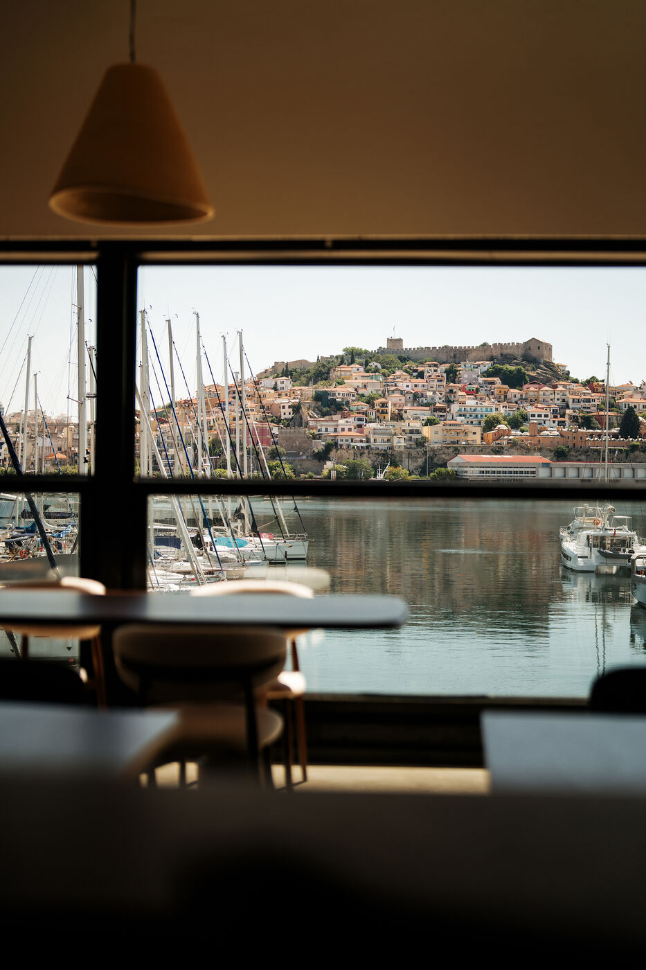 The Kavala marina