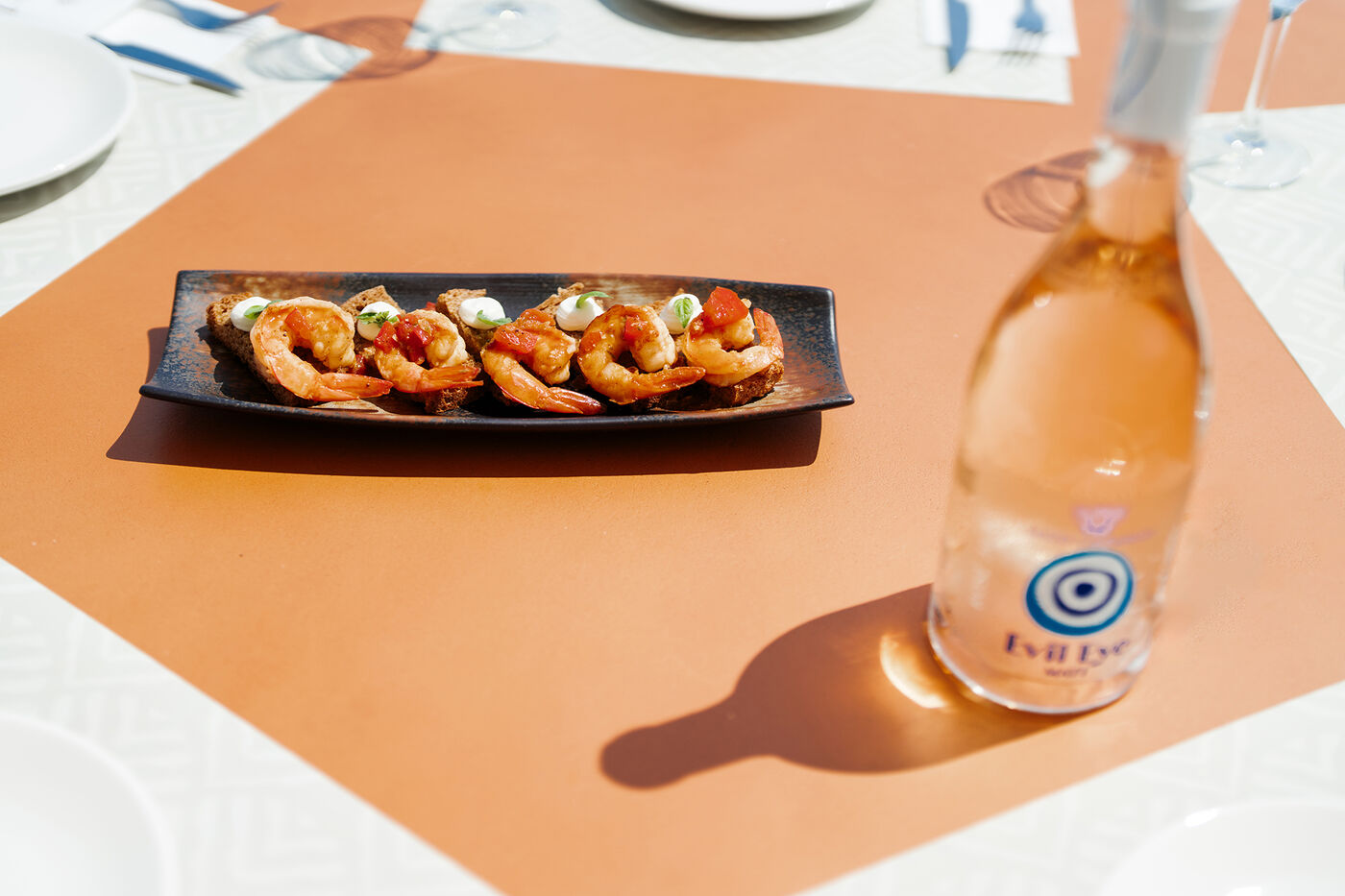 Prawns & rosé